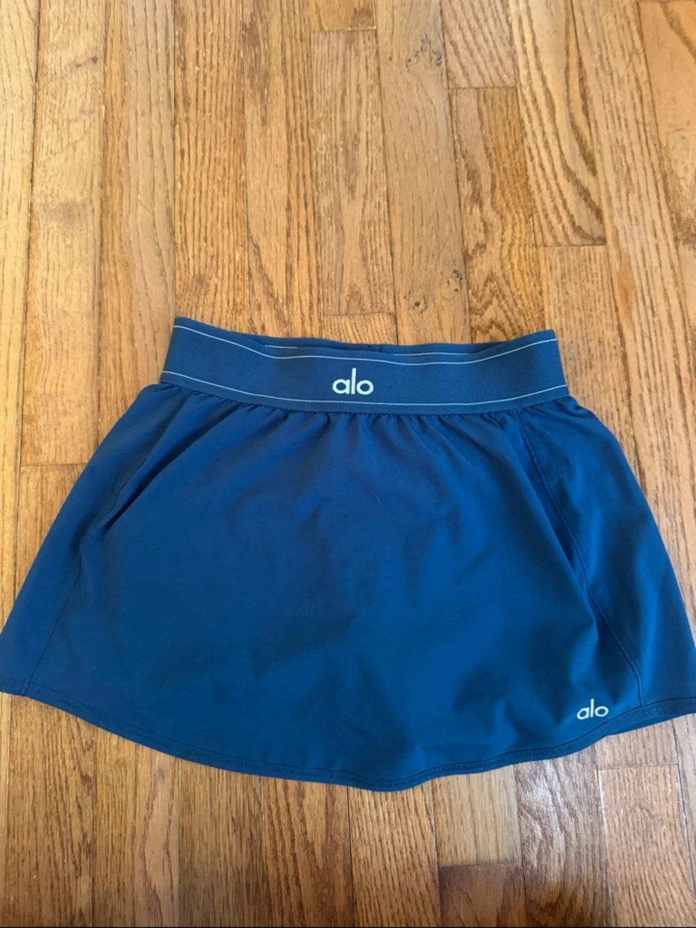 ALO Yoga eclipse Blue tennis skirt